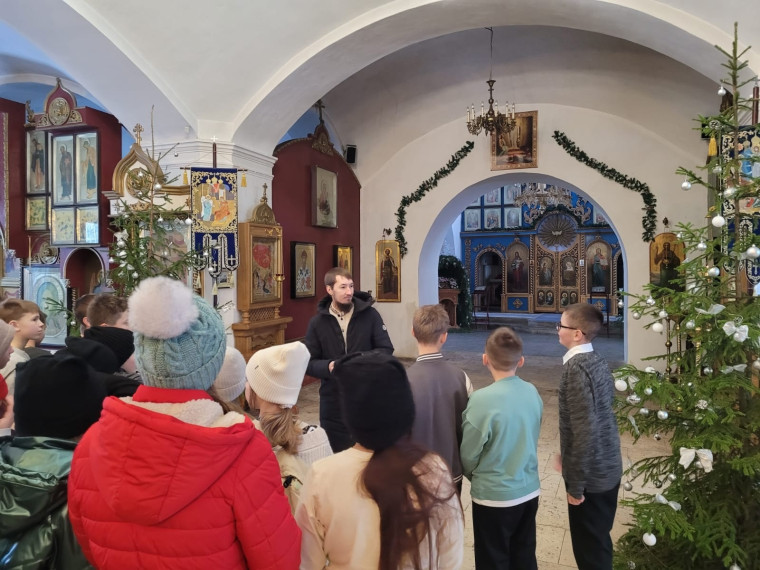 Посещение Благовещенского храма.